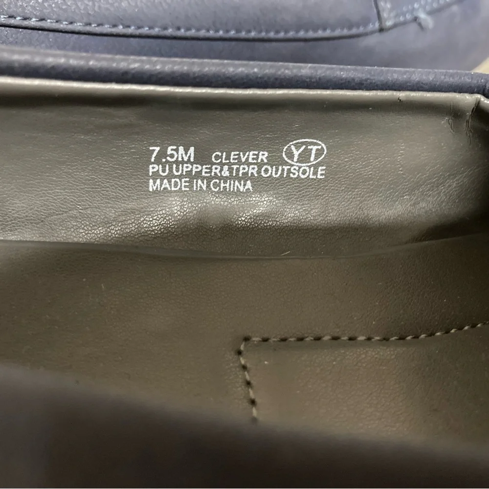 A2 by Aerosoles Clever Navy Blue Slip-ons 7.5